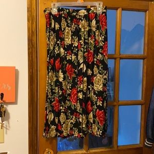 Floral skirt